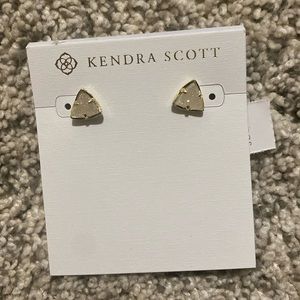 Kendra Scott triangle earrings